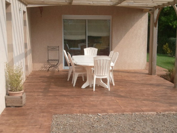 béton matricé