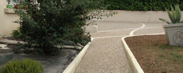 Béton désactivé à Luçon en Vendée