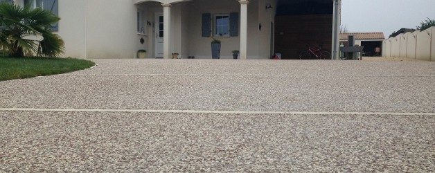 Béton désactivé, Secteur de Fontenay le Comte, Bouillé Courdault