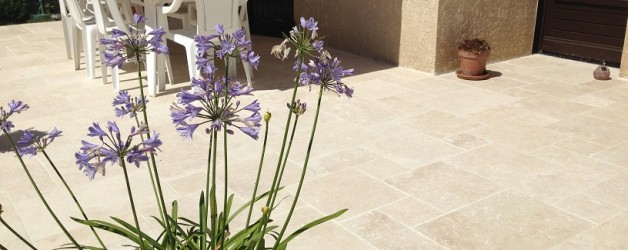 Dallage pierre naturelle à Sainte Gemme le plaine en Vendée